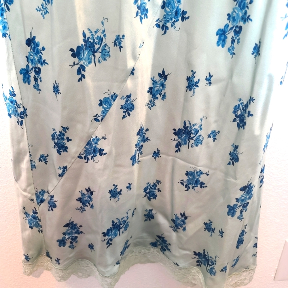 Reformation Clarisse Silk Floral Dress Leonie Size 6 - Picture 8 of 11